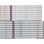 SAMSUNG UA60JU6400 LED STRIPS BN96-34806 BN96-34805A (BRAND NEW)